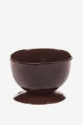 Serax - Høj skål PÅ FOD S LA MÈRE AF MARIE MICHIELSSEN - Brun - Skåle ...