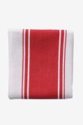 Dexam - Stribet viskestykke Love Colour - Rød/hvid - Rød - Viskestykke...