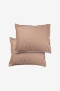 Midnatt - Pudebetræk Wilted 2 stk - Rosa - Hovedpuder - - Homeroom