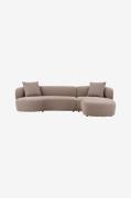 House Nordic - Lounge Sofa, Kingston - Brun - Sofaer - - Homeroom