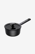 Fiskars - Kasserolle Hard Face 1,8 L Med lås Keramisk 1075524 - Gryder...