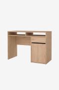 Tvilum - Function Plus Desk 1 dør - Brun - Skriveborde - - Homeroom