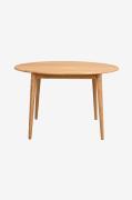 Rowico Home - Tyler spisebord rundt Ø120/165 - Natur - Spiseborde - - ...