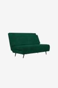 Loft24 - Mallory Daybed med foldbar funktion i fløjl - Grøn - Daybeds ...