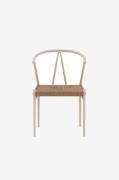 Venture Home - Alfons spisebordsstol - Beige - Spisestole - - Homeroom