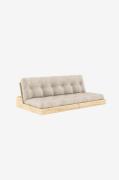 Karup - Base Sovesofa Tre-sæders - Beige - Sovesofaer - - Homeroom