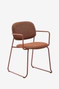 Kave Home - Spisebordsstol - meli 2-pak - Brun - Stole - - Homeroom