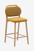 Kave Home - Skammel - helda 2-pak - Gul - Skamler - - Homeroom