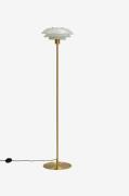 Dyberg Larsen - Gulvlampe DL31 opal - Messing - Gulvlamper - - Homeroo...