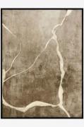 Malerifabrikken - Design Painting / Vibranium / 90x120 Cm / Sort ramme...