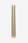 Star Trading - LED-tapetlys Flamme Metal 2-p 39cm - Guld - Lys - - Hom...