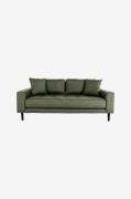House Nordic - Sofa 2 1/2-pers. Lido - Grøn - 3-pers. sofaer - - Homer...
