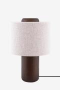 Globen Lighting - Bordlampe Bosco 25 Brunbejdset eg - Brun - Bordlampe...