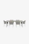 Venture Home - Lama-spisebord med Spoga-stol - Grå - Spisegrupper - - ...