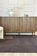 KM Home - Gulvtæppe Soft - Brun - Luv- & ryatæpper - - Homeroom