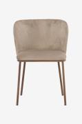 Venture Home - Edina spisebordsstol 2-pak - Beige - Stole - - Homeroom