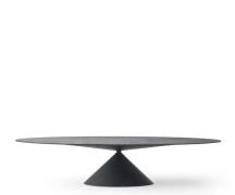 Desalto Maxi Clay Bord - Stone Finish - Oval - 350x148 cm. - D64