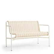 HAY Palissade Cord Dining Bench - Cream white