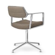 Vipp 453 Swivel Chair - Gliders - Dark Sand
