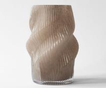 Tell Me More Fano vase - 25x13,5 - taupe