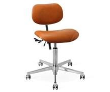 Vermund VL66 kontorstol - Brandy Cognac Læder