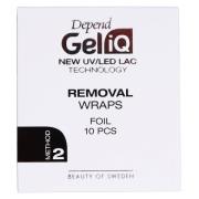 Depend Gel iQ Removal Wrap Folie 10 pcs