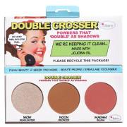 TheBalm Double Crosser Highlighter, Bronzer & Blush Palette 1pcs