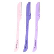 Brushworks Precision Eyebrow Razor 3 pcs