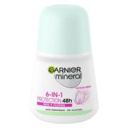 Garnier Mineral Invisible BlackWhiteColours 48hr Roll-On 50 ml