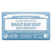 Dr. Bronner All One Unscented Baby Mild Pure Castile Bar Soap 140