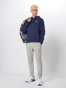 Nike Sportswear Sweatshirt 'Club Fleece'  mørkeblå / hvid