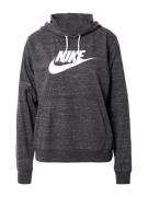 Nike Sportswear Sweatshirt  sort-meleret / hvid