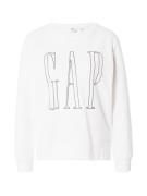 GAP Sweatshirt  sort / hvid