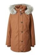 TOMMY HILFIGER Vinterparka  cognac / lysegrå