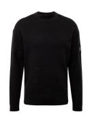 Calvin Klein Jeans Pullover  sort / hvid