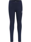 Hummel Leggings 'Onze'  natblå / hvid