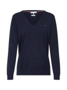 TOMMY HILFIGER Pullover  navy / rød / hvid