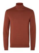 SELECTED HOMME Pullover 'Berg'  brun
