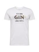 EINSTEIN & NEWTON Bluser & t-shirts 'Gin Weg'  hvid