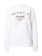 EINSTEIN & NEWTON Sweatshirt 'Rose Atelier'  pastelpink / sort / hvid