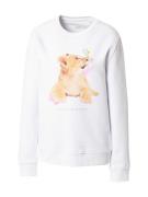 EINSTEIN & NEWTON Sweatshirt 'Klara Geist'  blandingsfarvet / hvid