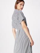 VERO MODA Blusekjole 'Bumpy'  marin / hvid