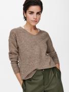 ONLY Pullover 'ONLCamilla'  brun-meleret