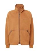 TOMMY HILFIGER Fleecejakke  navy / brun / cognac / hvid