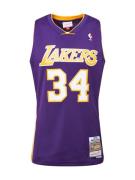 Mitchell & Ness Bluser & t-shirts 'LA LAKERS - NBA SWINGMAN'  gul / mø...