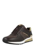 MICHAEL Michael Kors Sneaker low 'ALLIE'  brun / kastaniebrun / guld