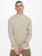 Only & Sons Pullover 'Phill'  lysegrå
