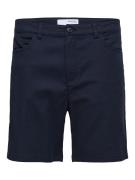 SELECTED HOMME Lærredsbukser 'CARLTON'  navy