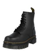 Dr. Martens Snørestøvletter 'Audrick'  mørkegul / sort