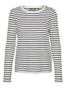 VERO MODA Shirts 'LEXIE APRIL'  sort / hvid